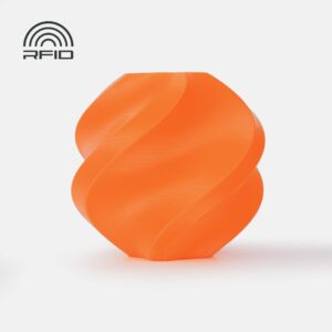 Bambu Lab PLA Lite-Orange with Reusable Spool
