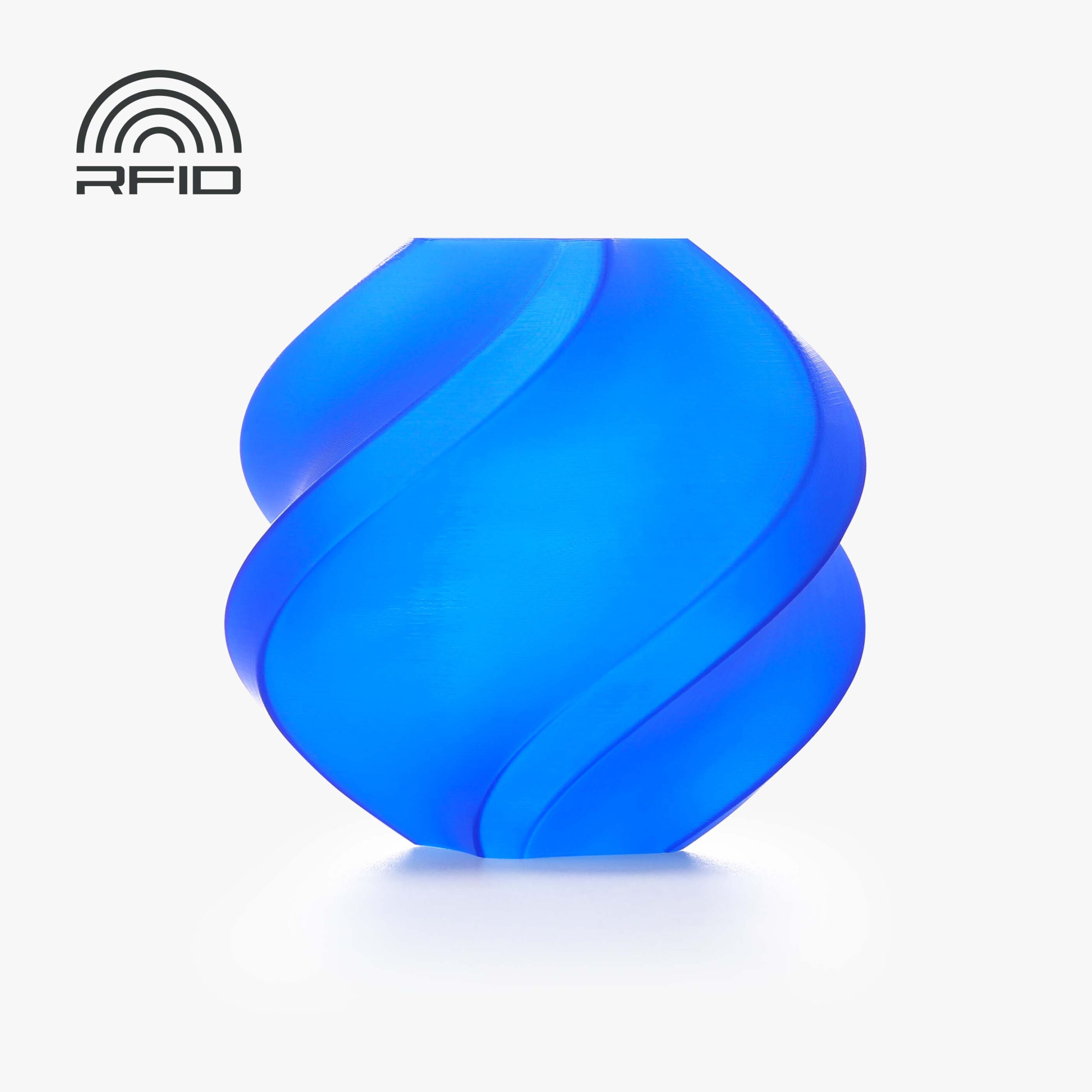 Bambu Lab PLA Translucent-Blue with Reusable Spool
